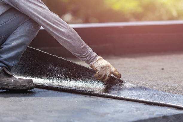 Professional Emergency Waterproofing technician working in Ashland, MO